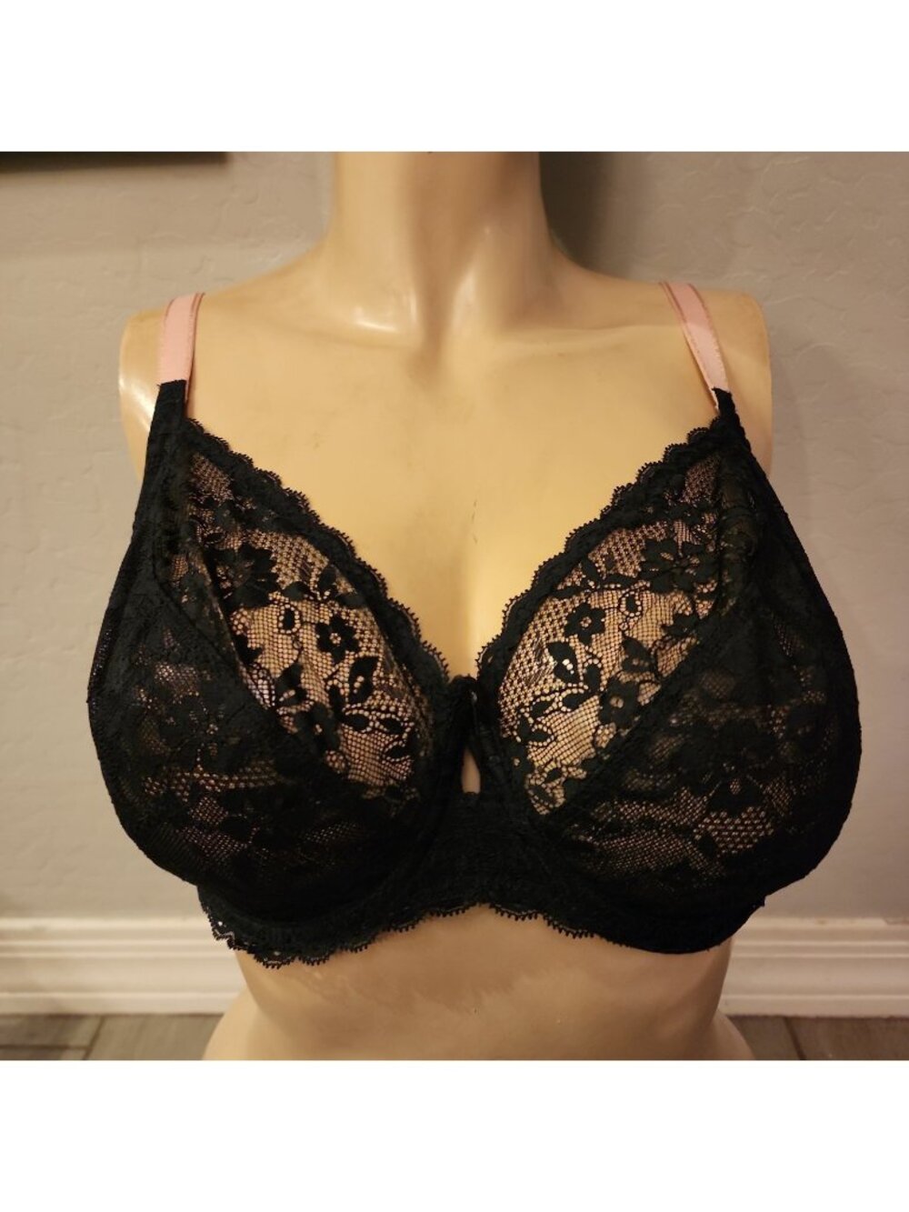 Freya Bra 36I Black Underwire Unlined